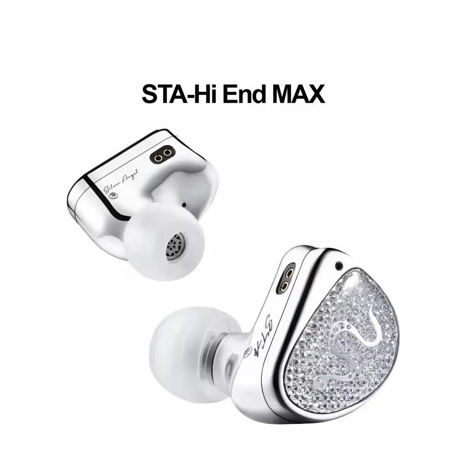 EarAcoustic Audio STA-Hi End MAX HiFi Earphones 10mm DLC + 6mm Composite Dual