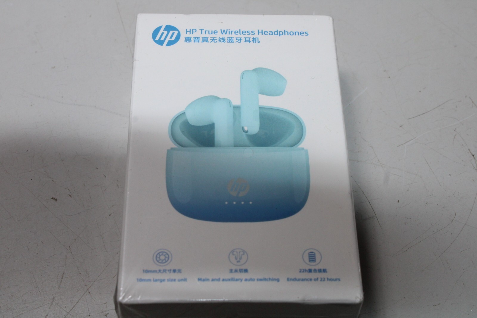H10J True Wireless Earphones Headphones, White – NEW