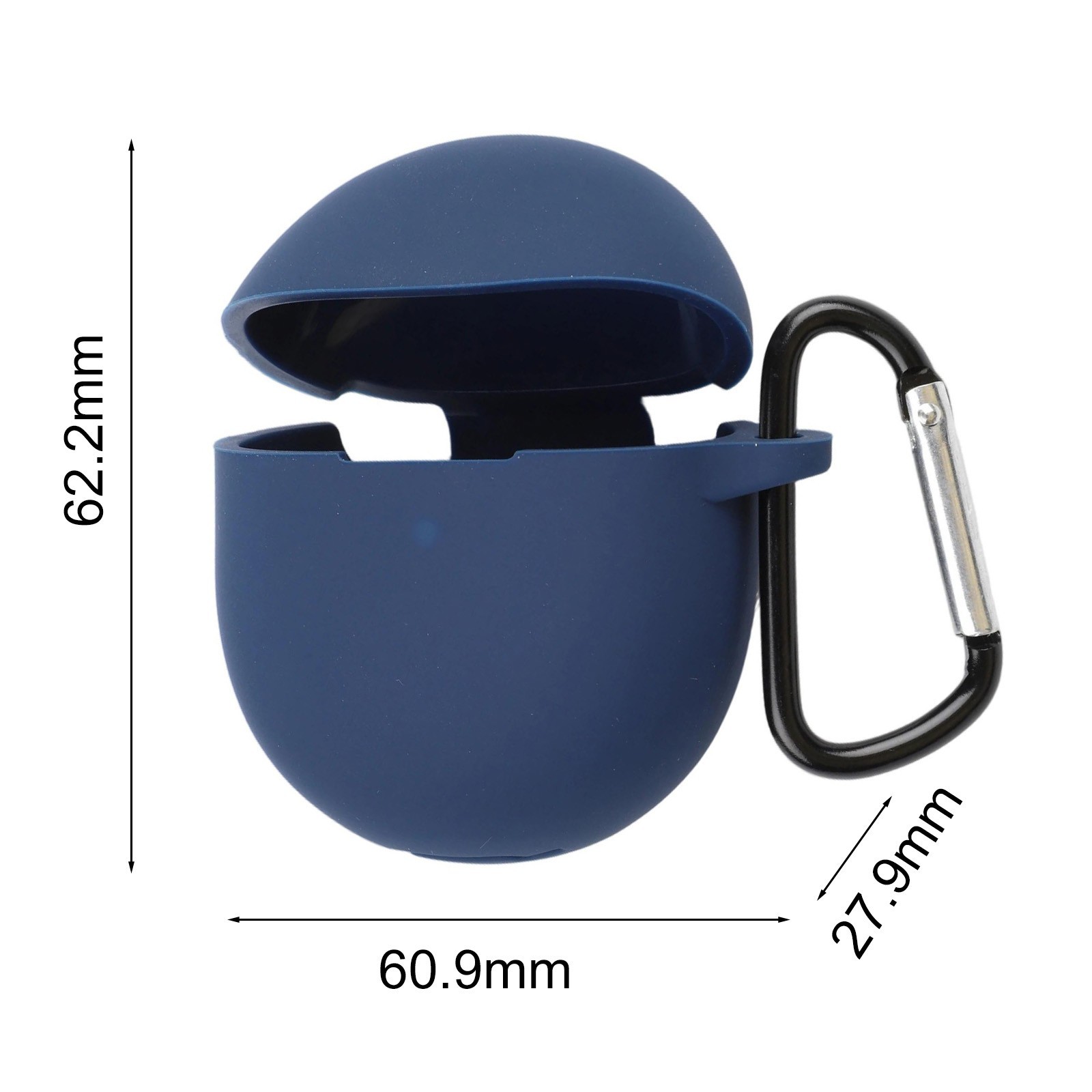Protective Silicone Case for Pixel Buds 2A 2025 Cover Lightweight with Hook