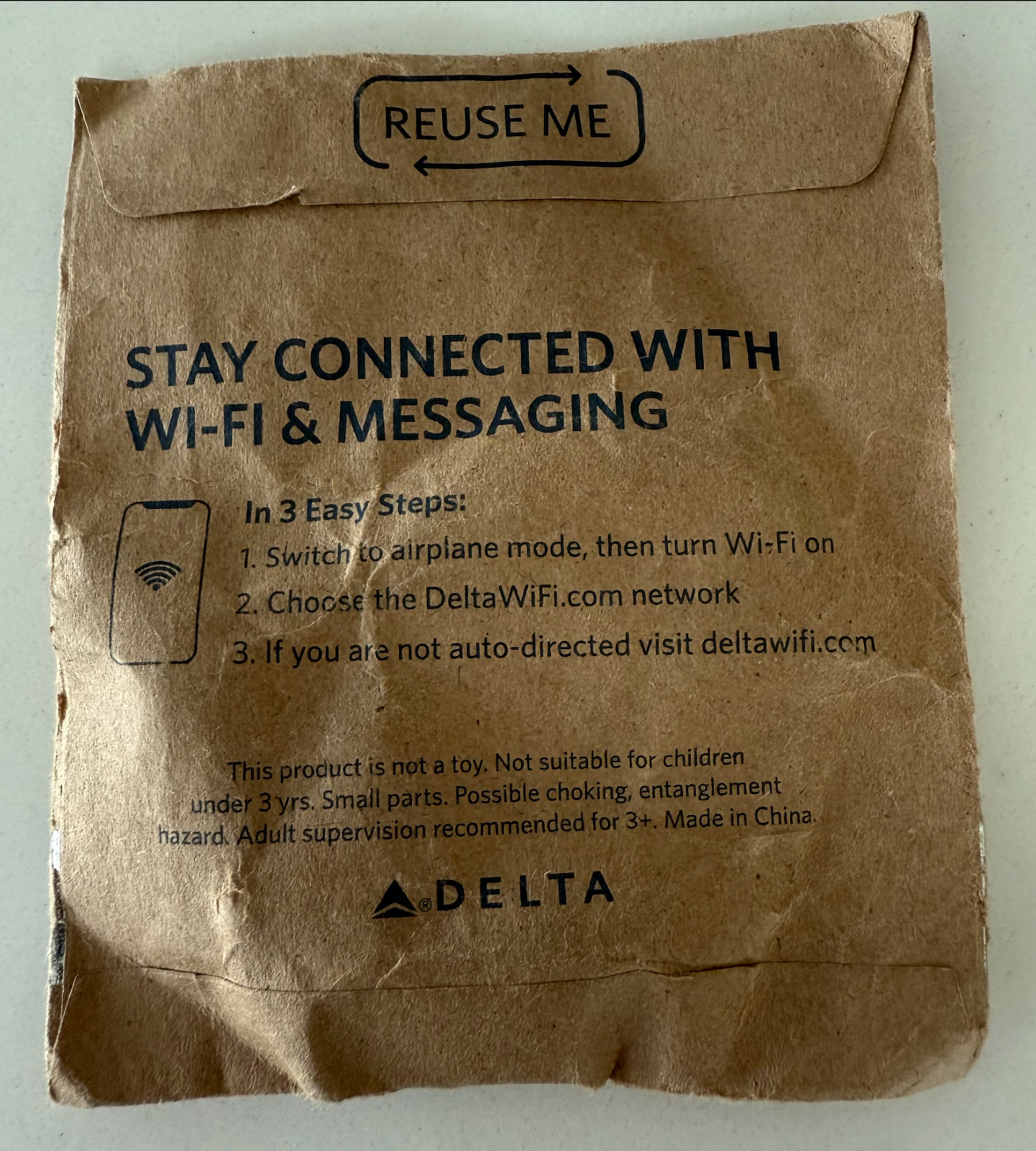 DELTA AIRLINES Delta 100 Years Special Edition Earbuds – NEW and UNOPENED