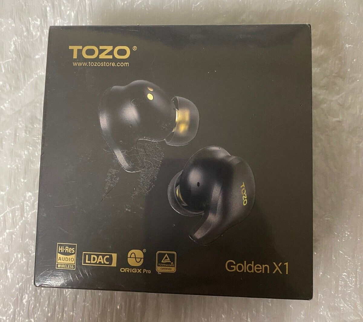 TOZO Golden X1 Wireless Bluetooth Headphones Galaxy Blue-FACTORY SEALED