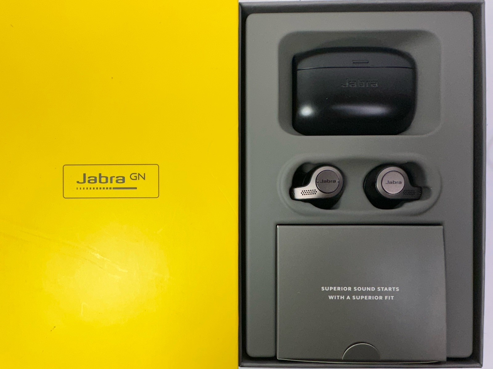 Jabra Elite Active 65t Wireless Earbud Headphones – Titanium Black