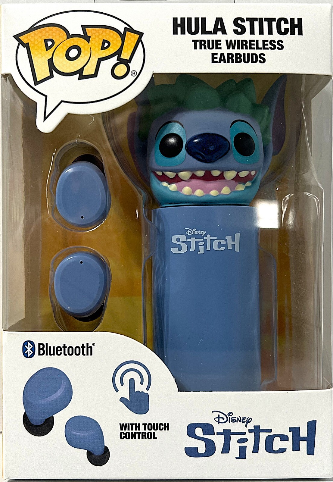 Funko Pop! Disney HULA STITCH True Wireless EarBuds Bluetooth Touch Control NIB