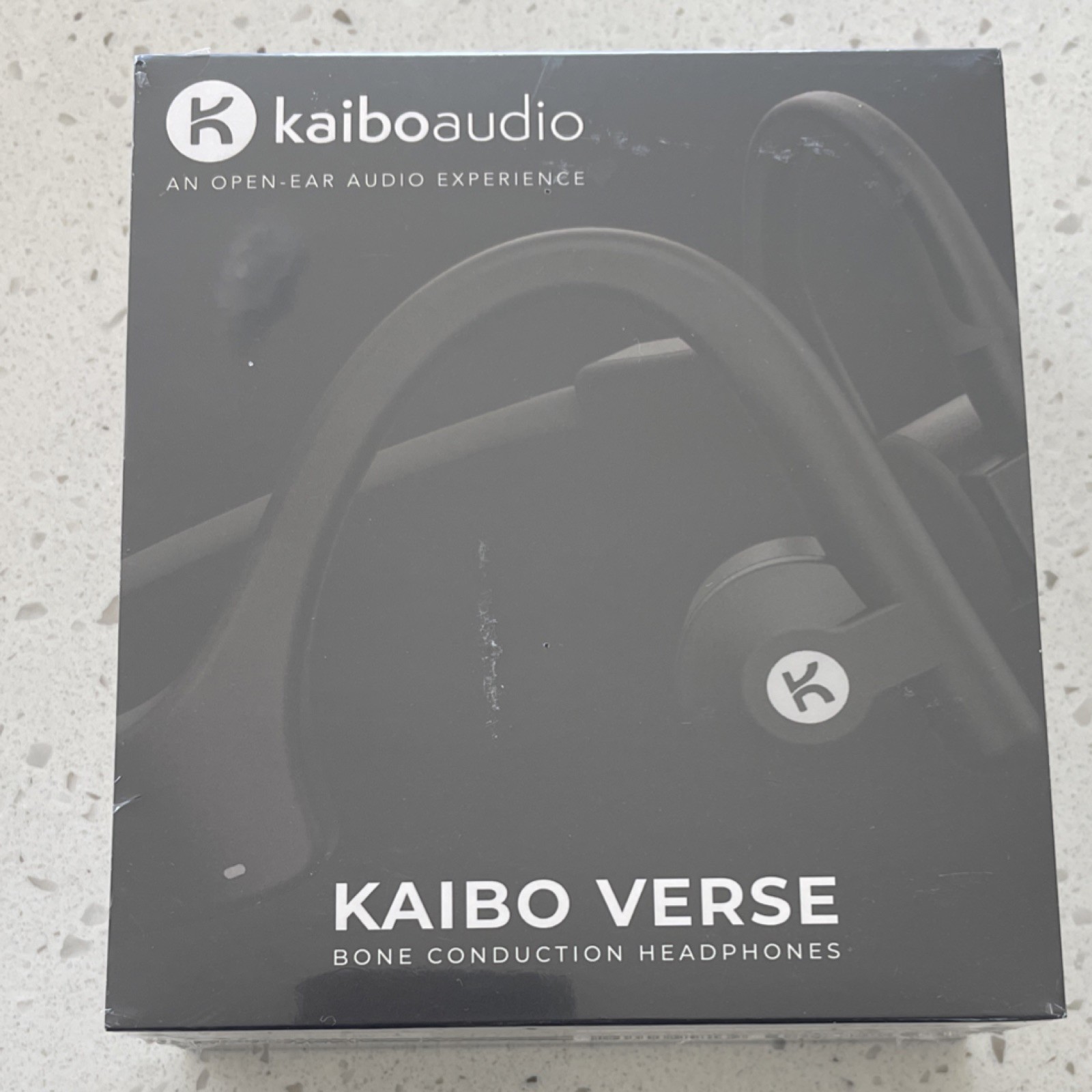 Kaiboaudio Kaibo Verse Bone Conduction Bluetooth Headphones Midnight Black