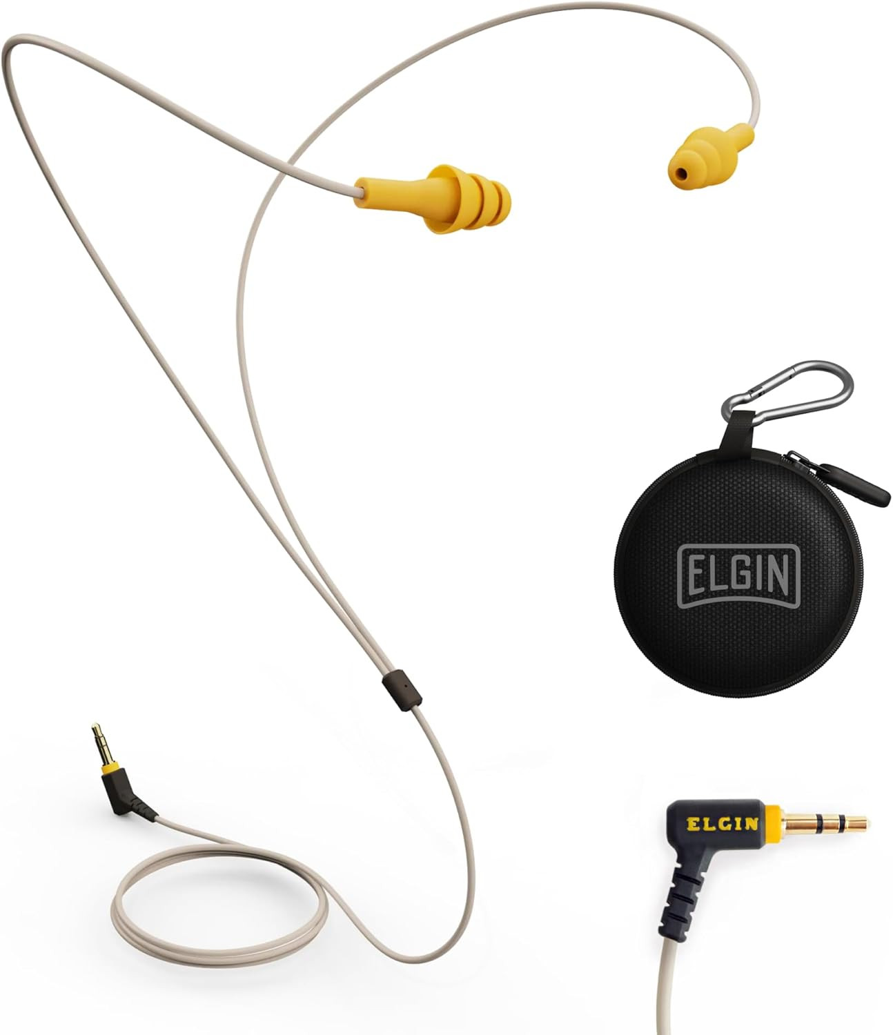 Ruckus Earplug Earbuds | OSHA Compliant Noise Reduction In-Ear Headphones : Isol