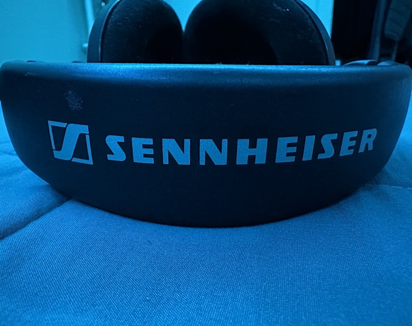 Sennheiser HD 558 Black Over-Ear Headphones with 3.5mm Adapter Tested and Works