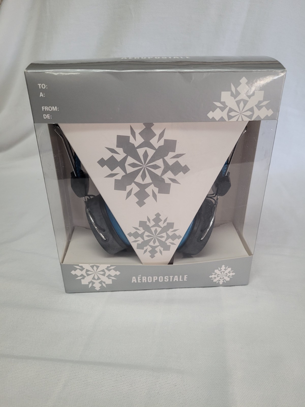 Aeropostale Over the Ear Headphones Wired Colors Blue White Purple New!