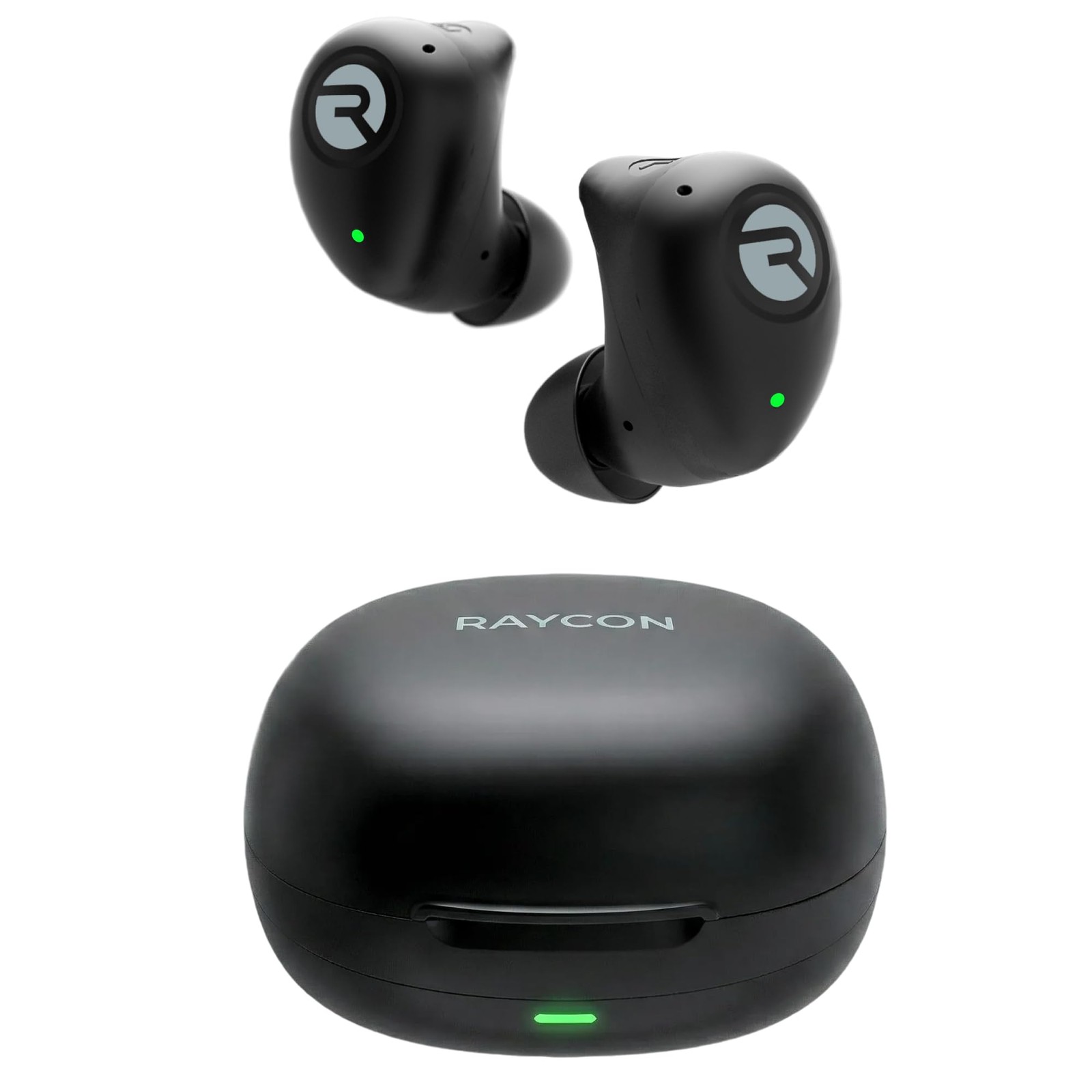 Raycon Fitness Bluetooth Wireless Earbuds + Microphone with Unisex, Black