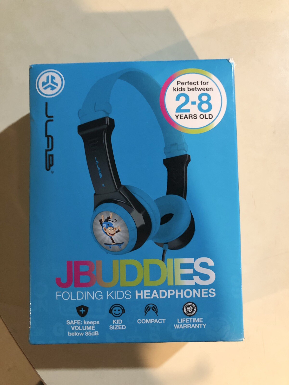 JLab JBuddies Folding Kids Headphones (2-8 Years Old)