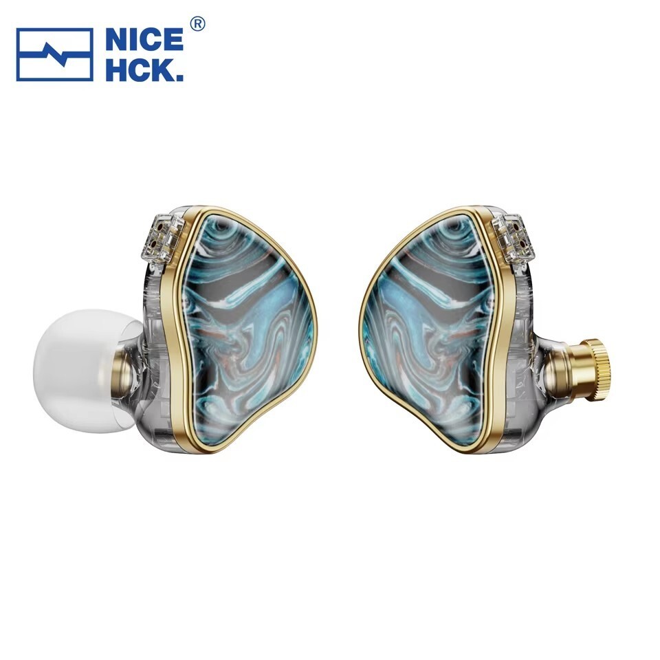 NiceHCK NX7 MK4 Stabilized Wood HIFI Earbud 7 Driver Units Hybrid Audiophile Ear
