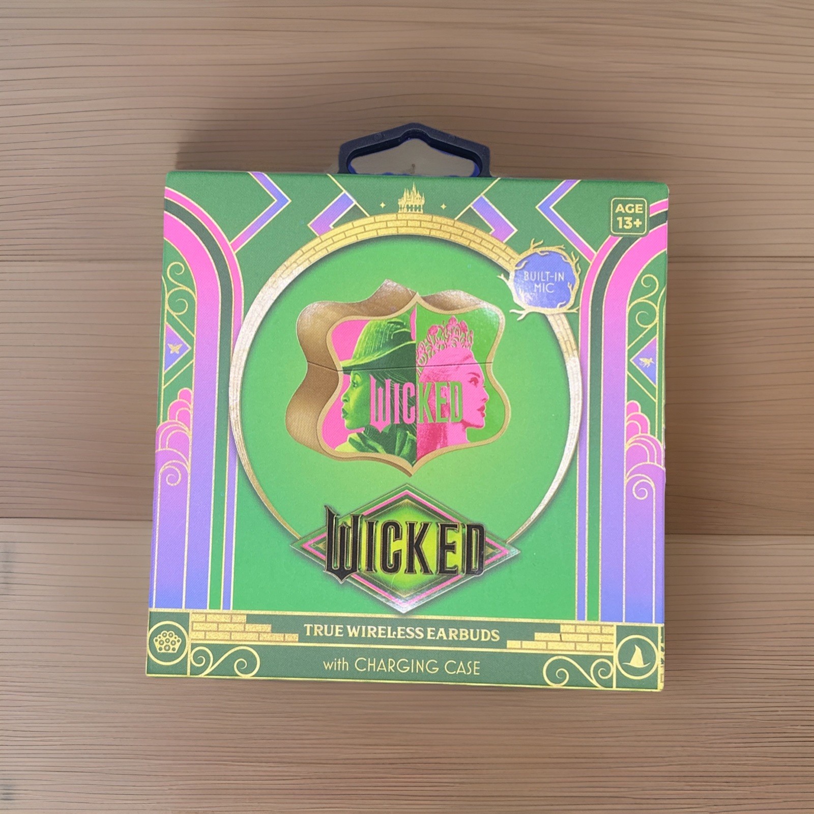 Wicked True Wireless In-Ear Earbuds w/ Charging Case, Built-In Mic, USB-C