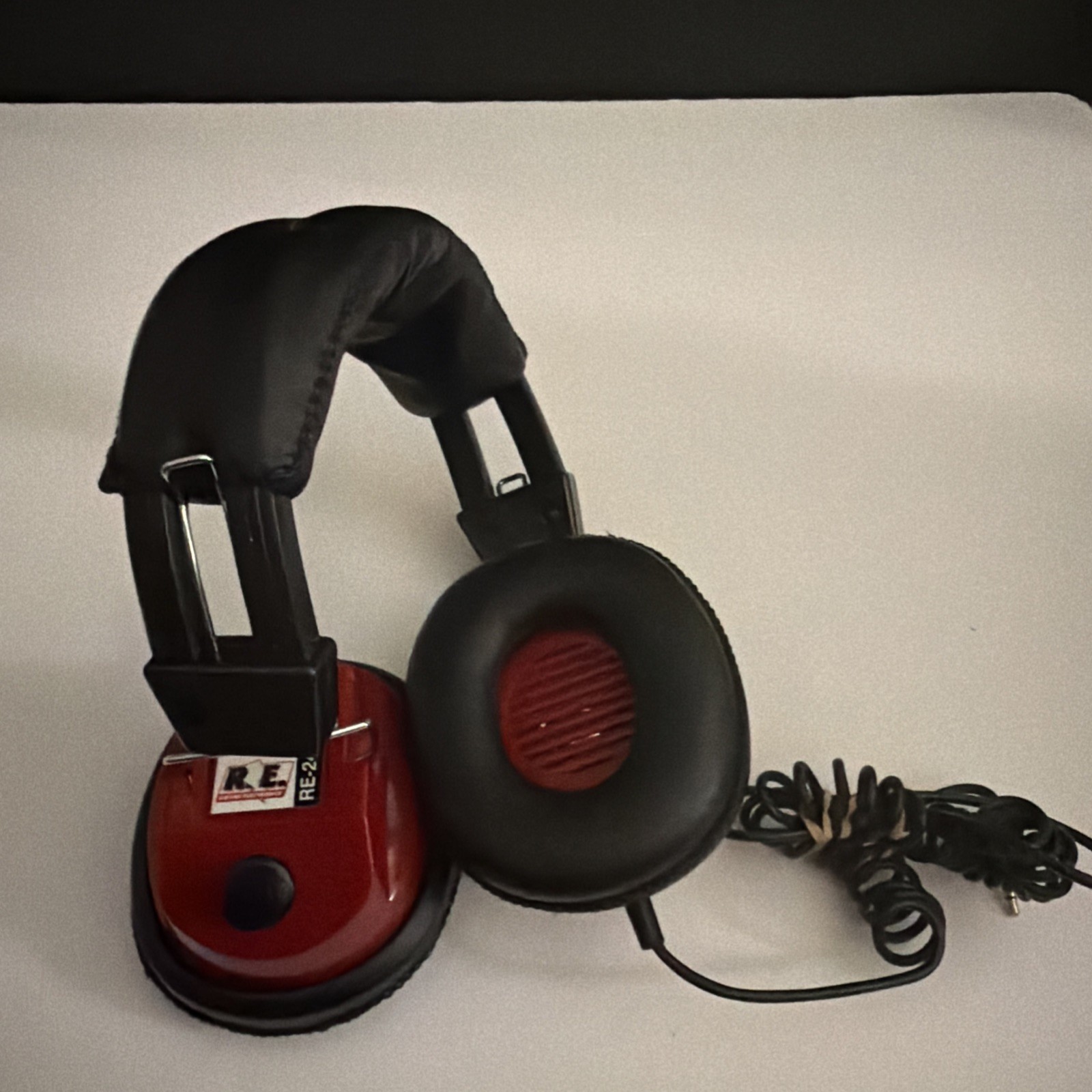 Vintage Racing Electronics RE-24 Race Headphones Over The Ear