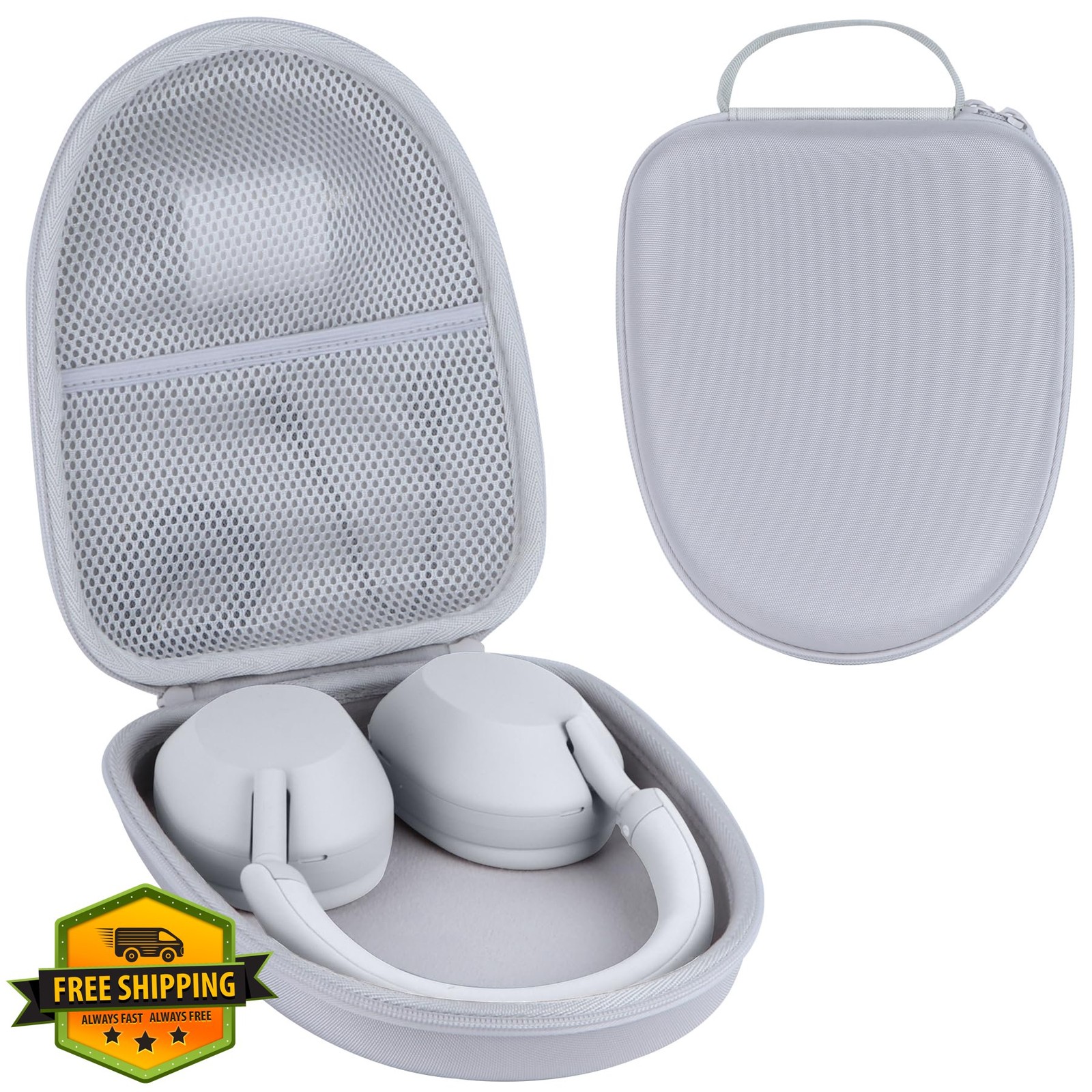 RIYADAone WH-1000XM6 Case White Sliver