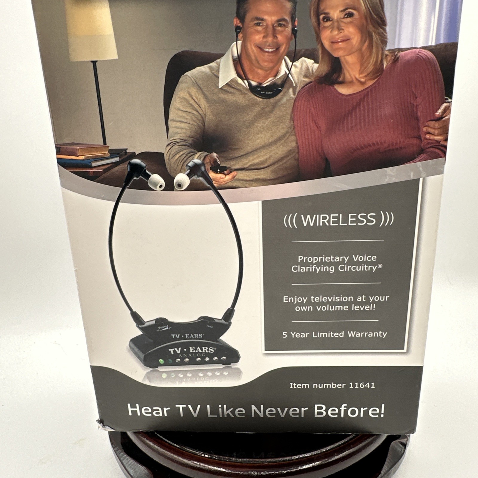 TV EARS Analog Wireless Headset System NEW