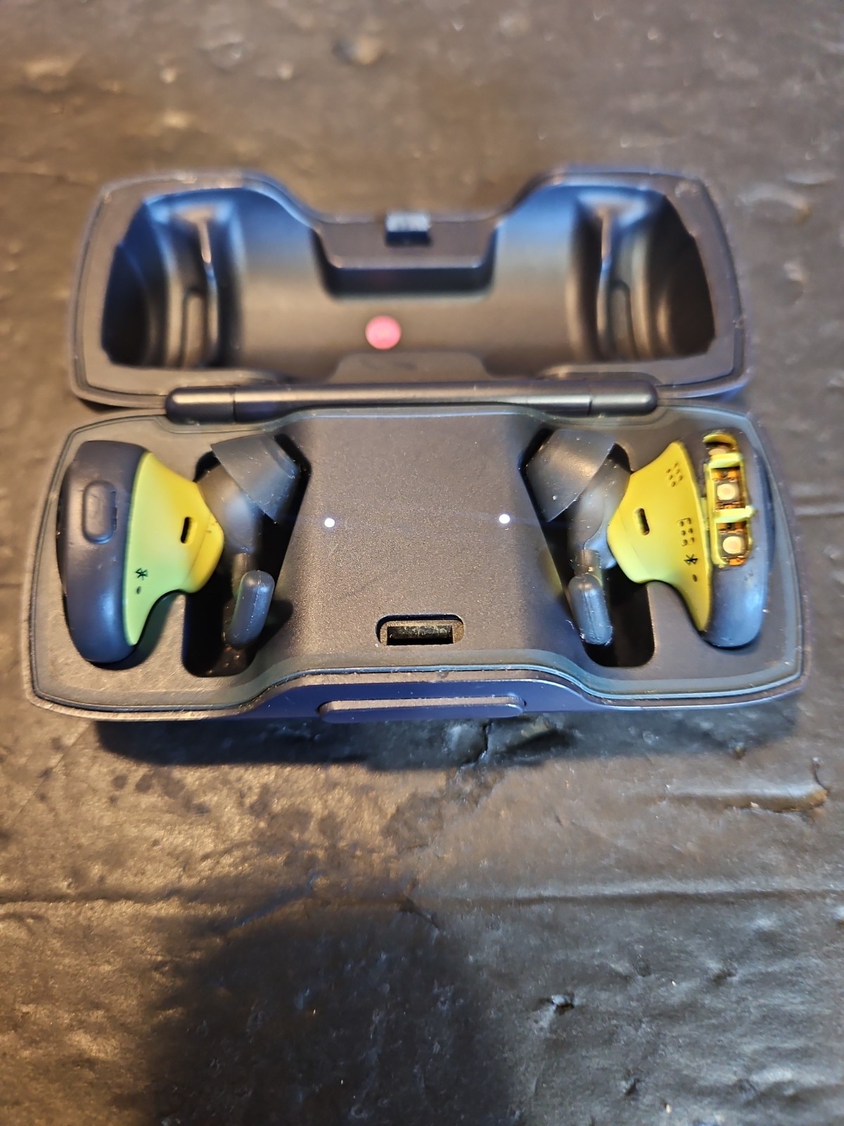 BOSE SoundSport Free Truly Wireless Sport Headph – Midnight Blue/Citron Plz Read