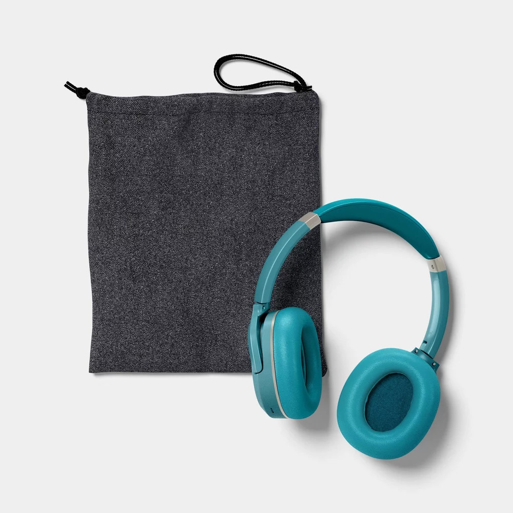 Active Noise Cancelling Wireless Bluetooth Over-Ear Headphones Deep Sage –