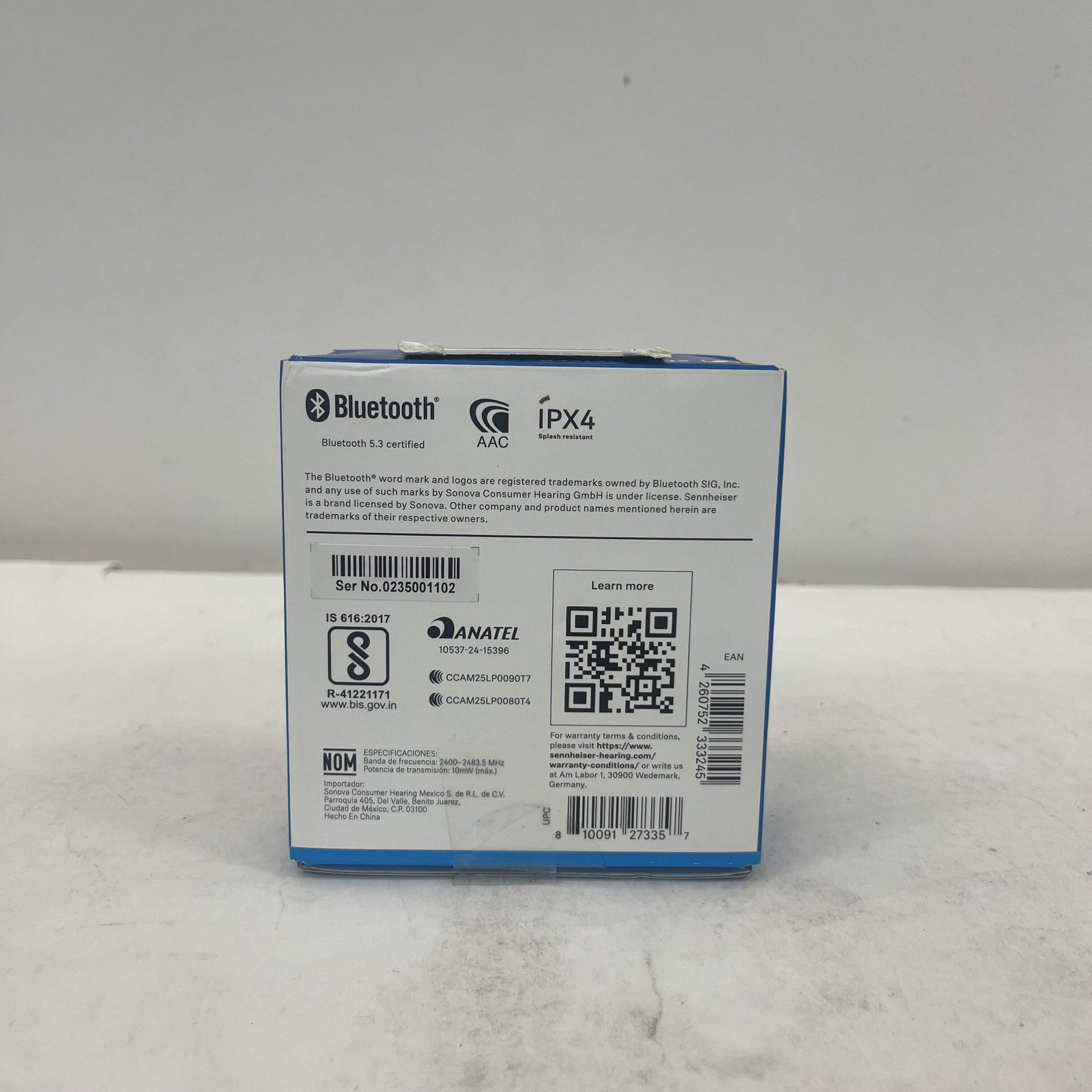 Sennheiser Accentum Open Wireless Bluetooth Earbuds Black 700430