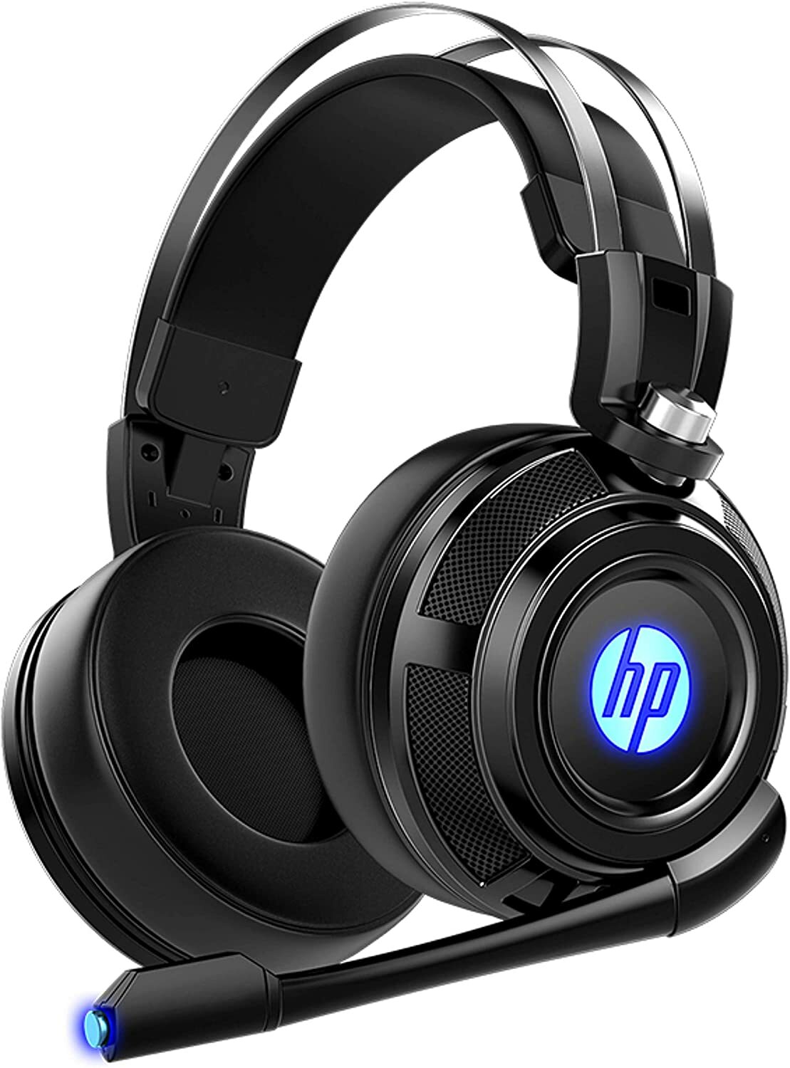 HP Wired Stereo Headset with mic Gaming Over ear Headset W LED H200 Headphone