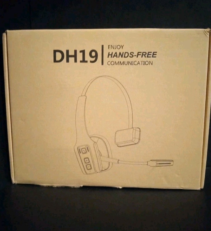 Bluetooth Headset, Wireless Headset with Microphone , Handsfree NO CHARGE CABLE