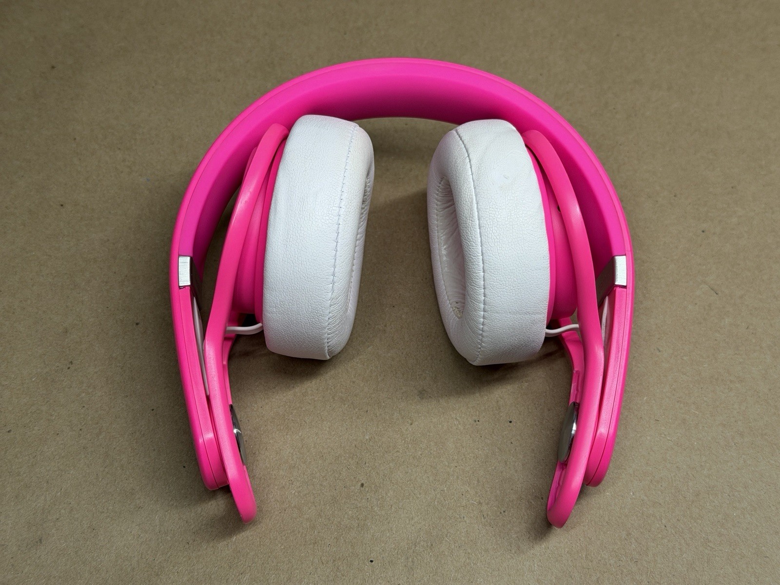 Beats by Dr. Dre Beats MIXR Over the Head DJ Wired Headphones Pink White