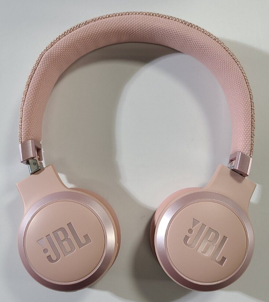 JBL Live460 NC (‎JBLLIVE460NCROSAM) Adaptive Noise Cancelling Headphones, Pink