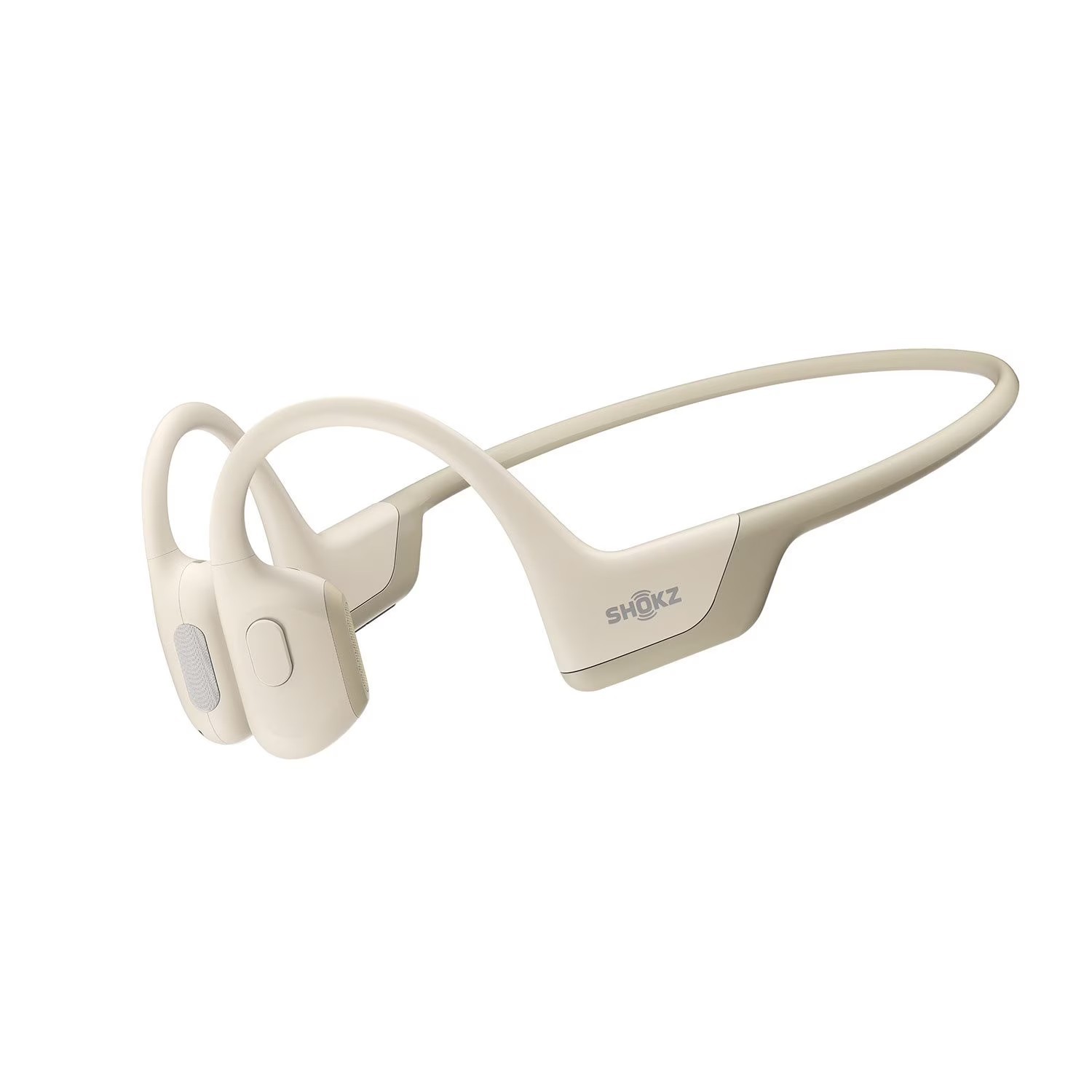 Shokz OpenRun Pro Mini Bluetooth Wireless Headphones w/Case Beige New Open Box