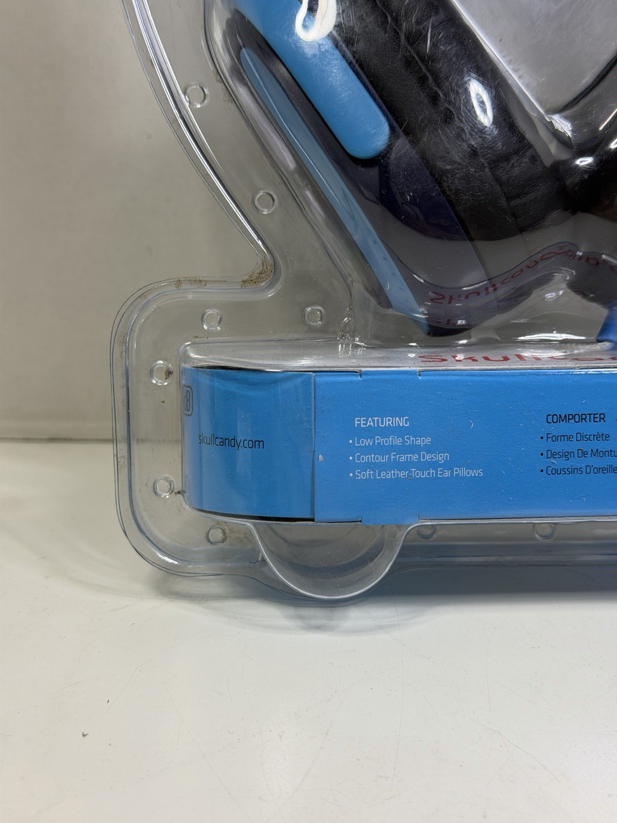 Skullcandy Agent 40mm Blue Hi-Fidelity Over Ear Wired Headphones NEW SEALED RARE