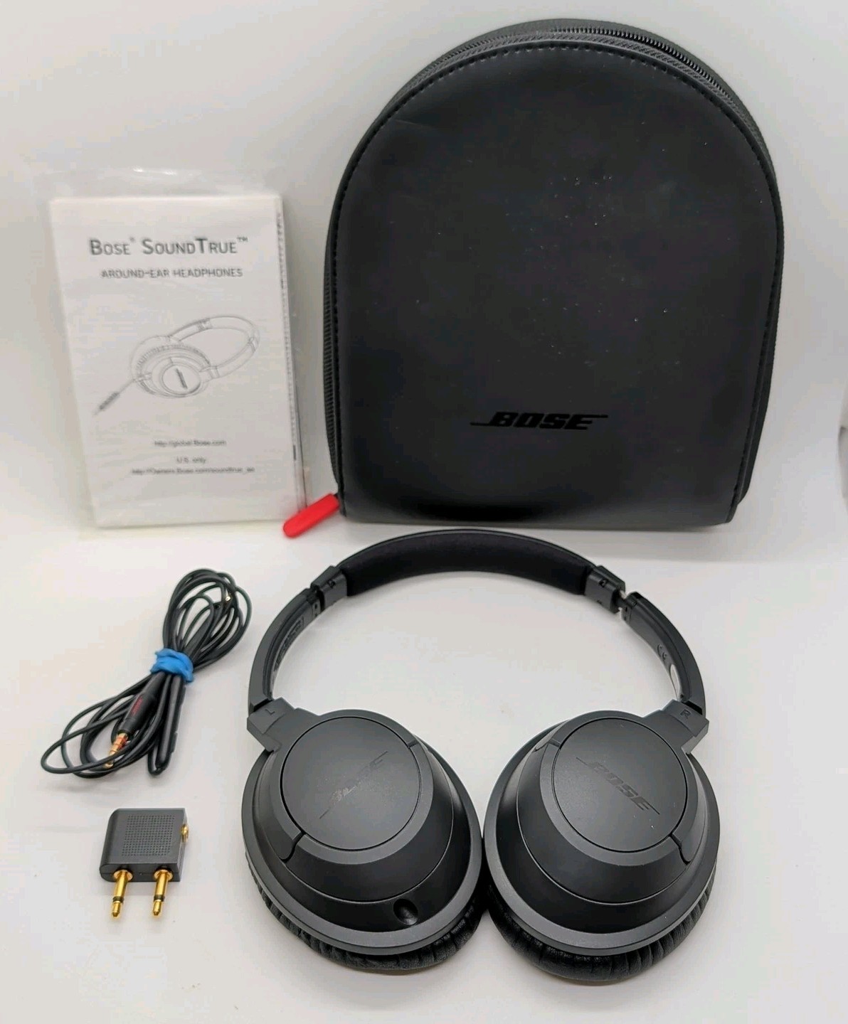 Bose SoundTrue On-Ear Wired Headphones CQF40 AE2 w Cord & Case – Tested