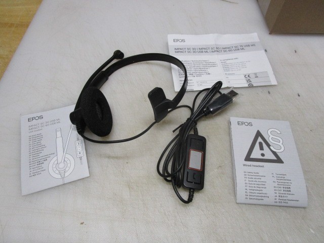 EPOS Sennheiser IMPACT SC 30 USB ML Mono Headset On Ear