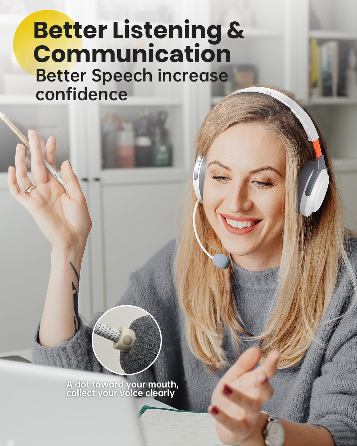 Auditory Feedback Wireless Headphones PRO, Brain Training Toolkit, New
