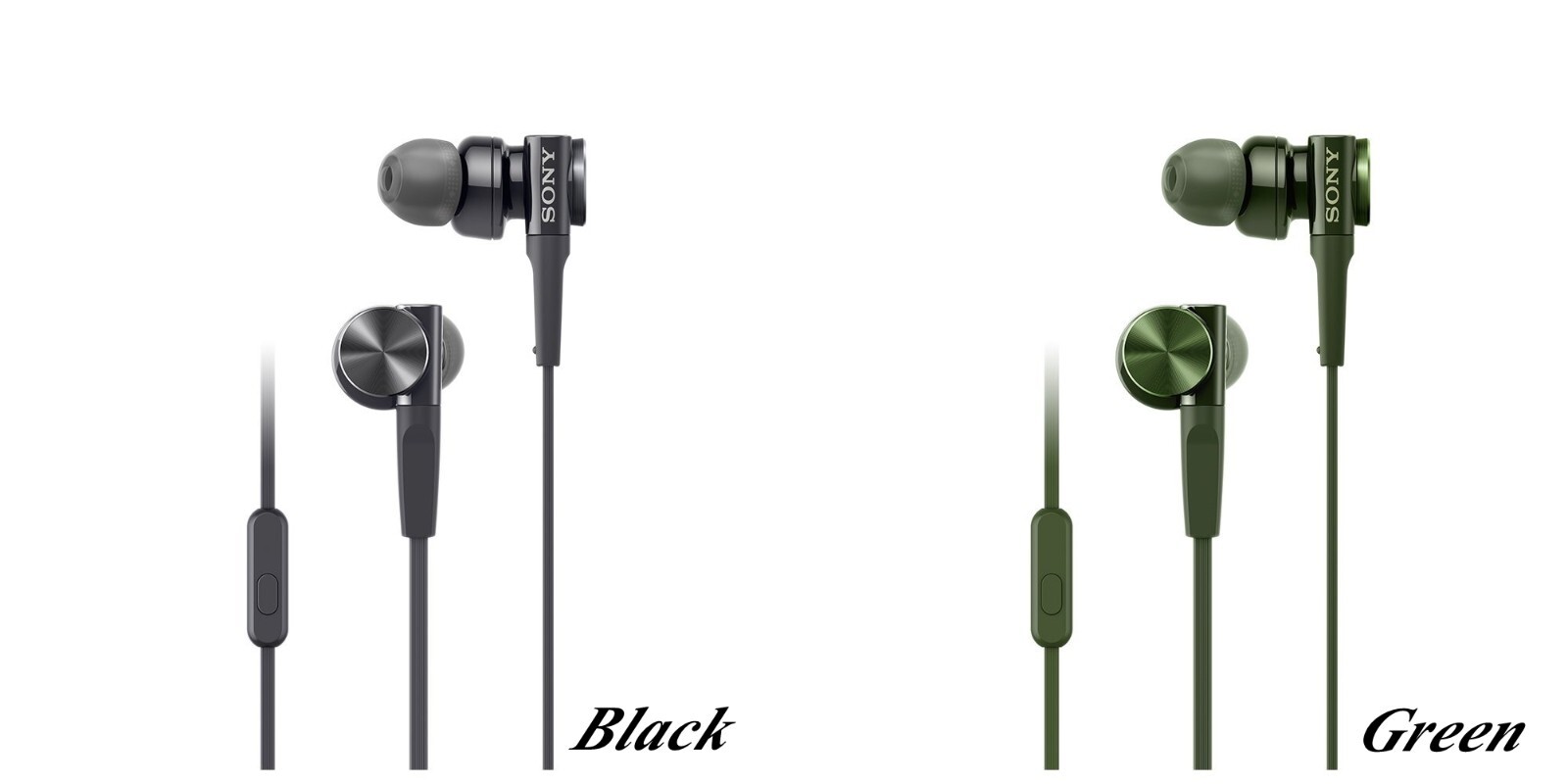 SONY MDR-XB75AP Remote control / Mic for Smartphones EXTRA BASS Earphones NEW