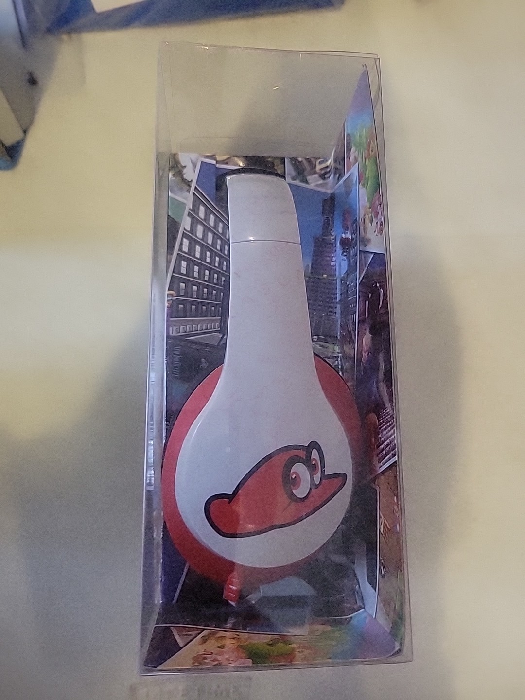 Super Mario Odyssey Hat Headphones Mic Remote New