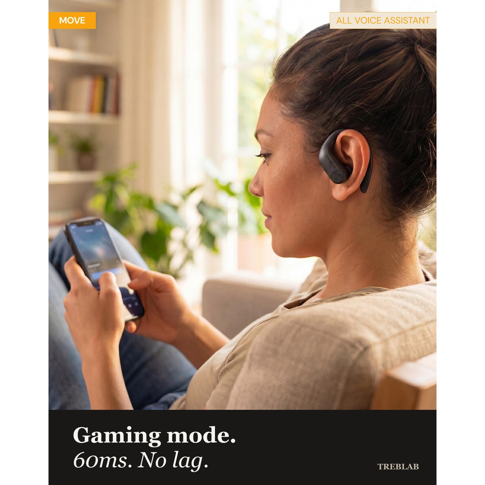 TREBLAB X3 Pro True Wireless Earbuds – Wireless Bluetooth 5.3, 145H Playtime