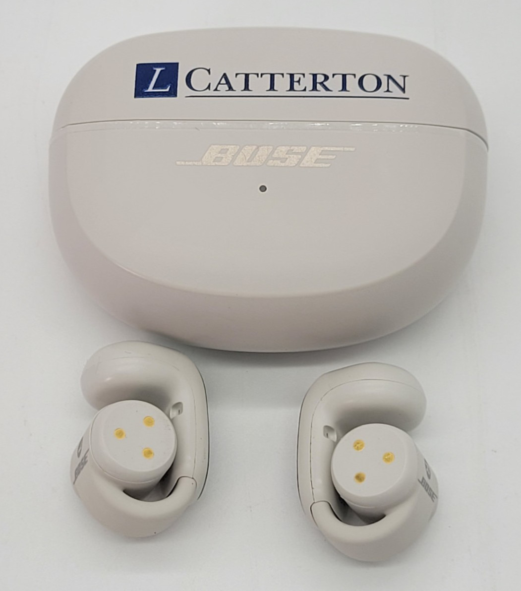 Genuine Bose Ultra Open Bone Conduction True Wireless Earbuds – White Smoke