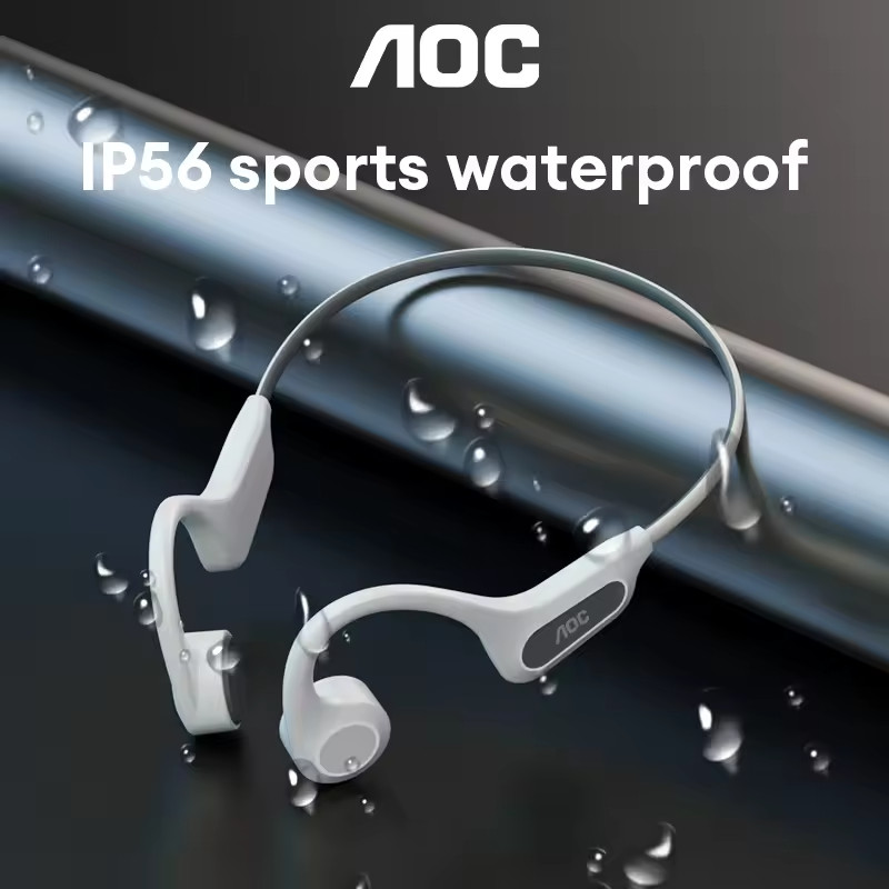 AOC ACN4521 Bluetooth 5.4 Open-Ear Design Bone Conduction Sports Headphones