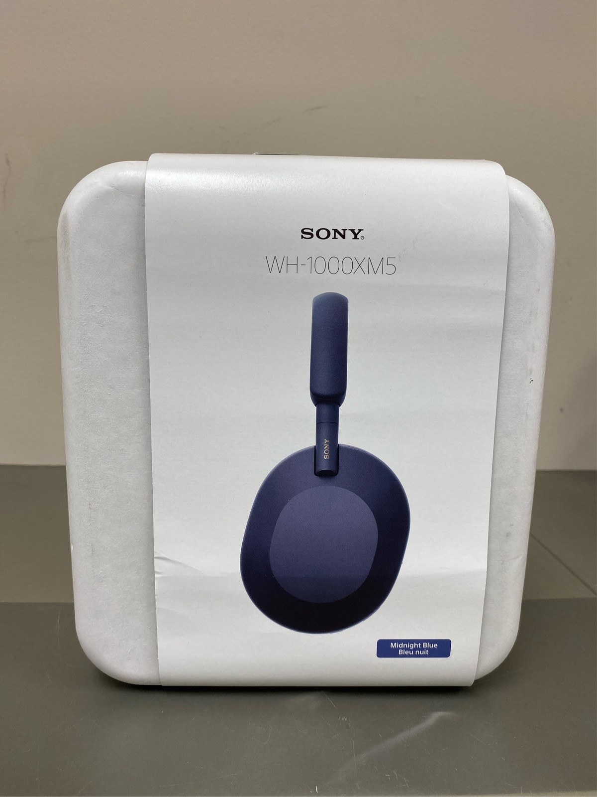 Sony WH-1000XM5 Bluetooth Wireless Noise Canceling Headphones – Blue