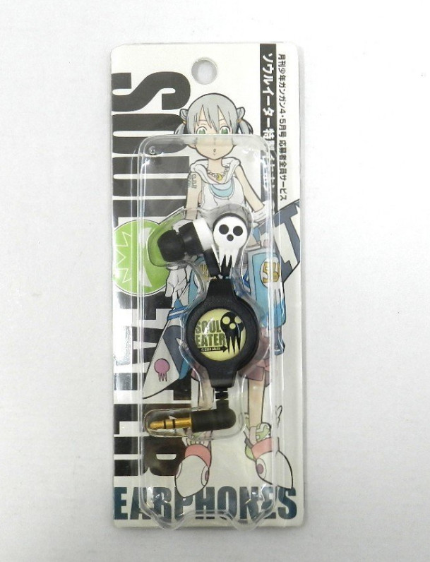 SOUL EATER Special Earphones 3.5mm Mini Plug Applicant Exclusive Japan Rare