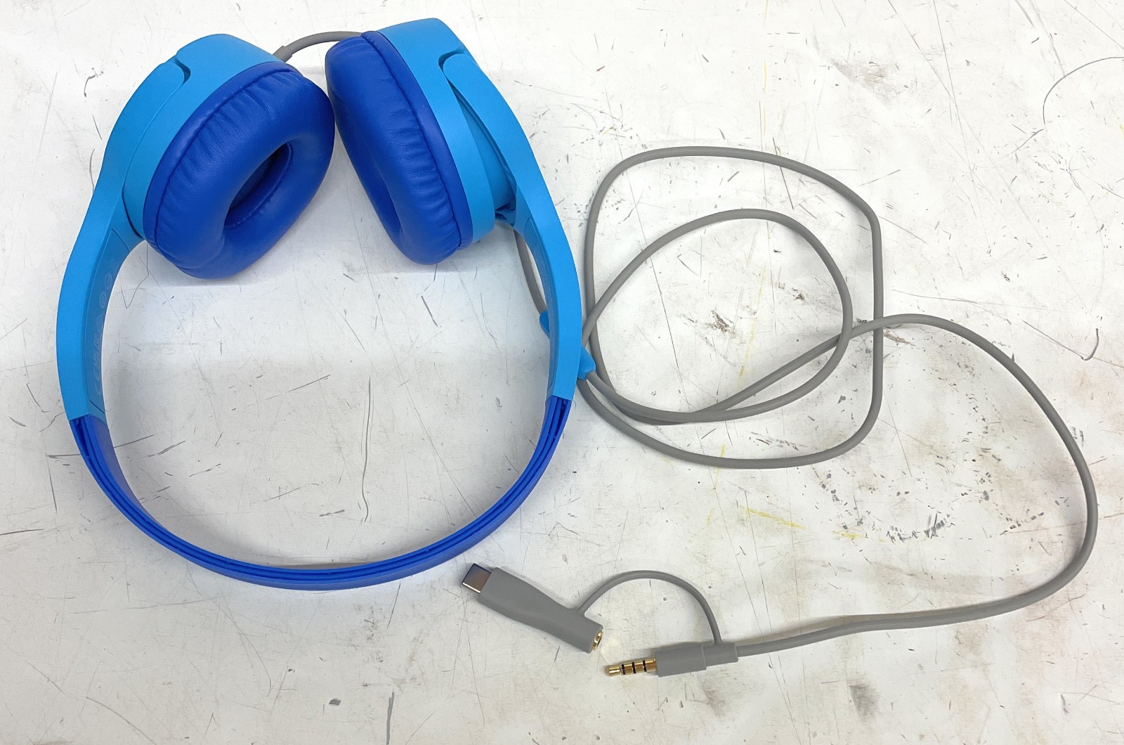 Belkin Kids SoundForm Mini Wired On-Ear Headphones, Blue, Ages 3+, AUD010fqBL