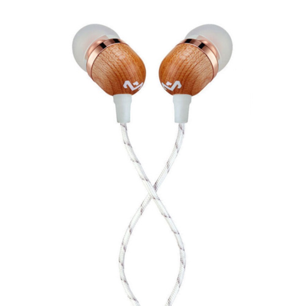 House of Marley Wired In-ear Headphones, Smile Jamaica Copper