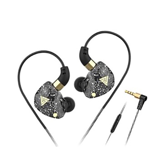 QKZ SK8 Wired IEM Earbuds – New, HiFi Bass, Sealed Unit for Midnight Listening
