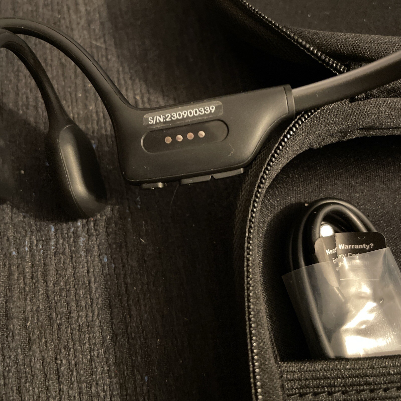 Rythflo Bluetooth Bone Conduction Sports Headphones With Mic