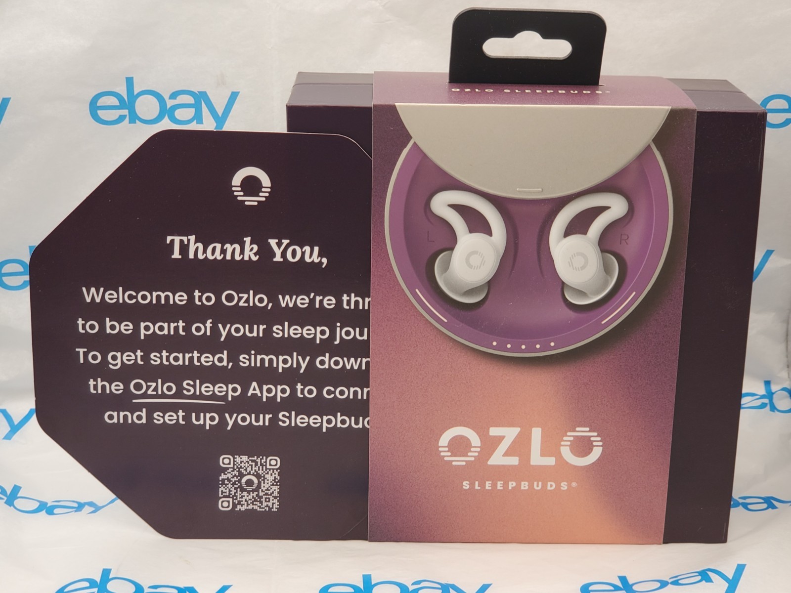 Ozlo Sleepbuds® Snore-Blocking Earbuds for Deep Sleep Noise Masking Earbuds NEW