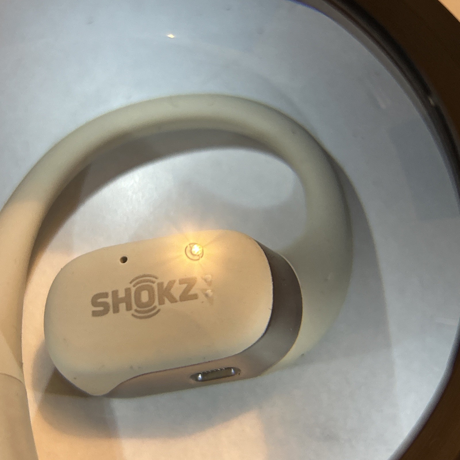 Original Shokz OpenFit Open-Ear Right Side Only – BEIGE (T910)
