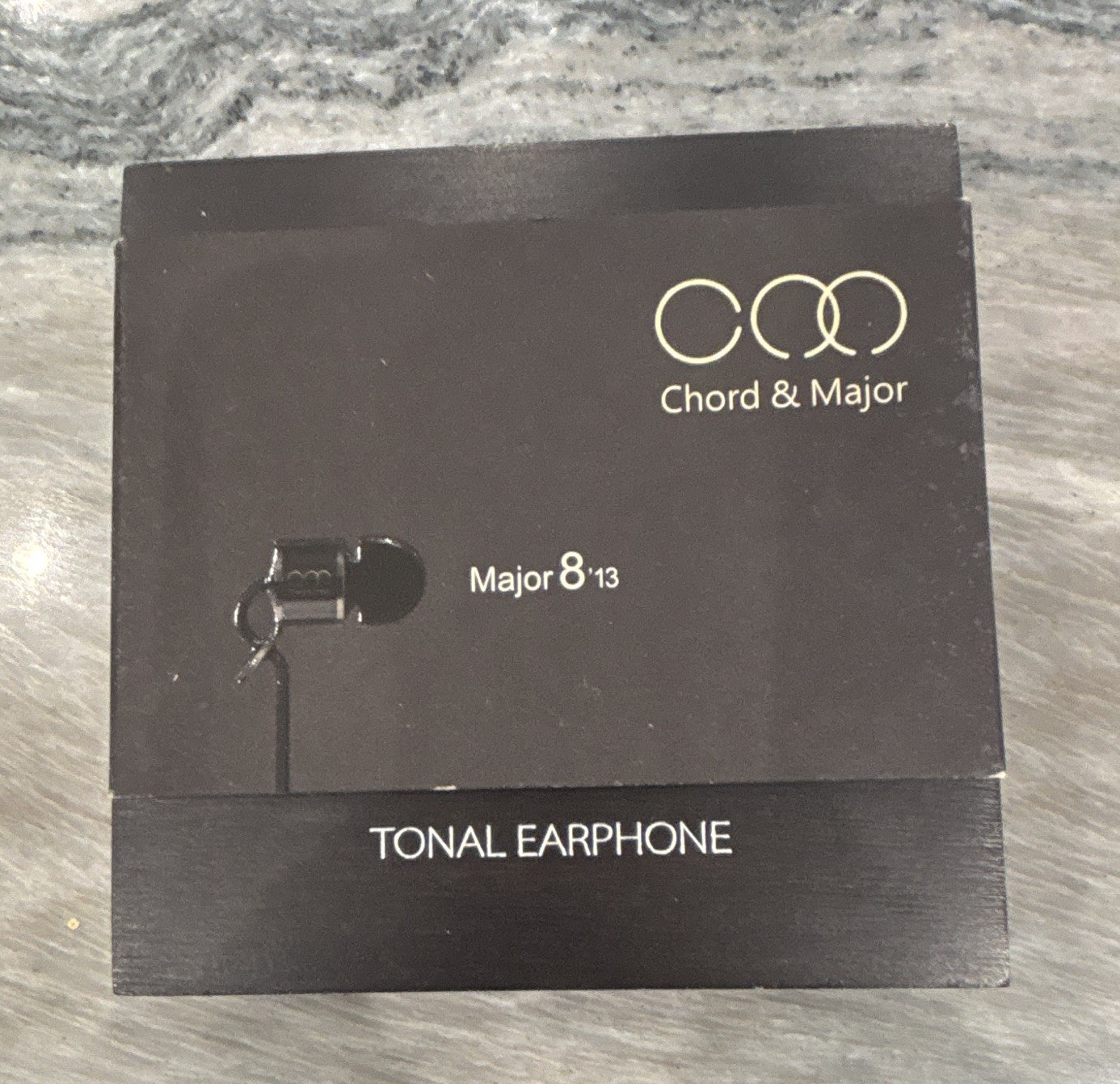 Chord & Major Major 8’13 In-Ear Earbuds Wired 3.5mm 1.2m Black Stereo