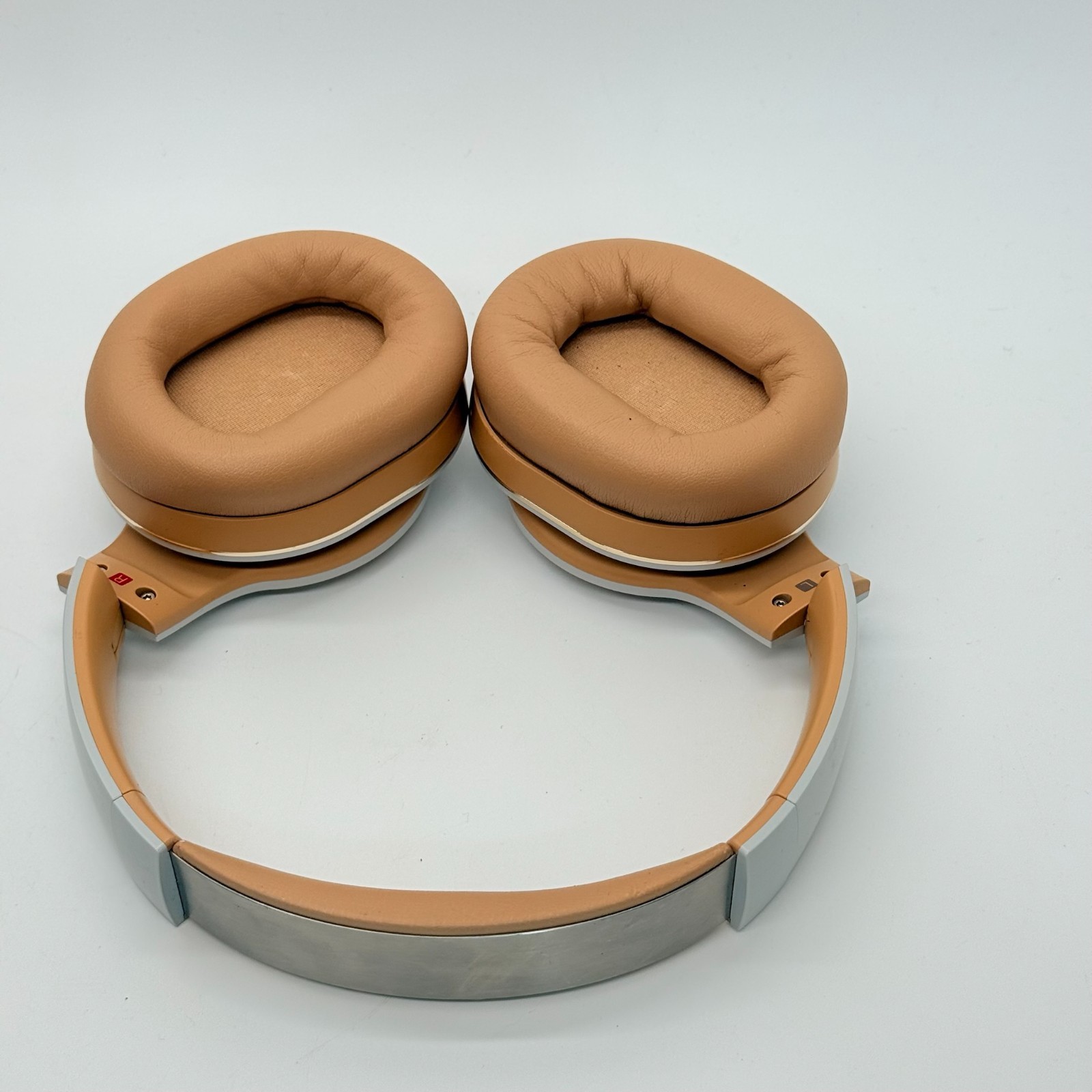 Cleer Audio ANC Noise Canceling Bluetooth Headphones, Smart Control, Beige Tan