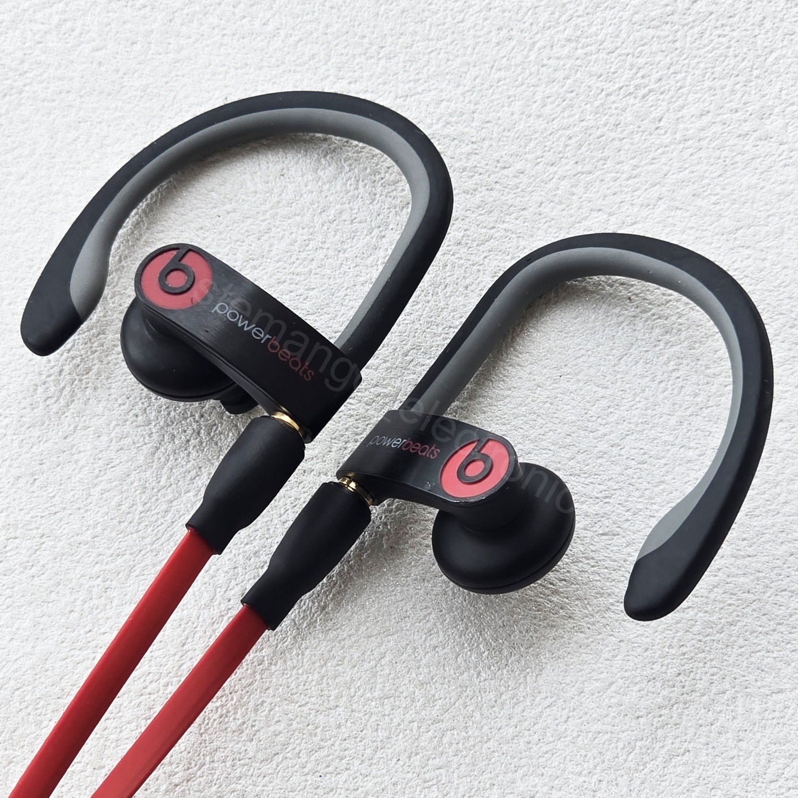MMCX Mod Wired Earphone w.Authentic Beats Powerbeats 2 B0520 B0548 Heavy Bass