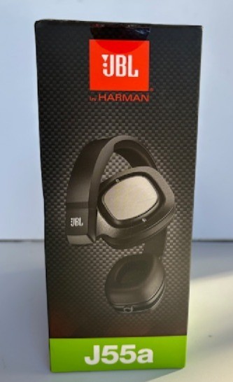 JBL J55a On-Ear Wired Headphones w/ Mic Remote New In Box Black