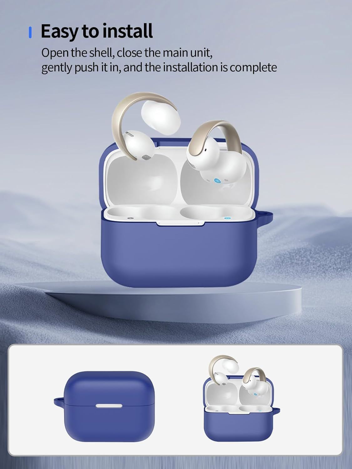 Compatible with Anker Soundcore Aeroclip Active Noise Cancelling EarbudsPremium