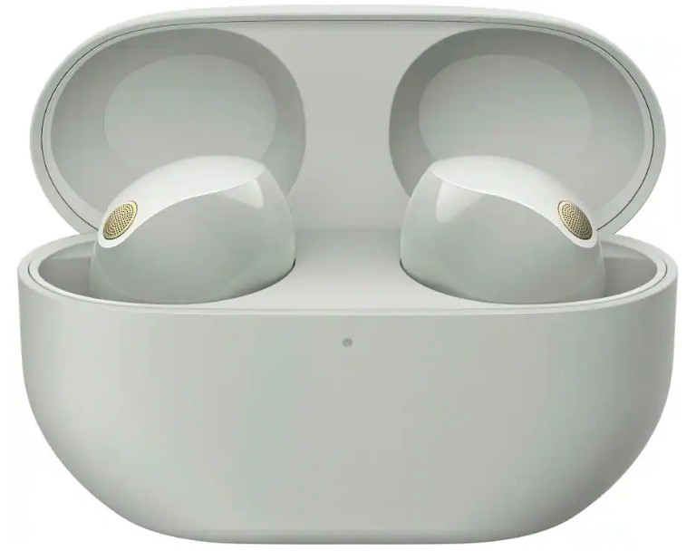 Sony WF-1000XM5 True Wireless Noise Cancelling Earbuds – Silver (WF1000XM5/SZ)