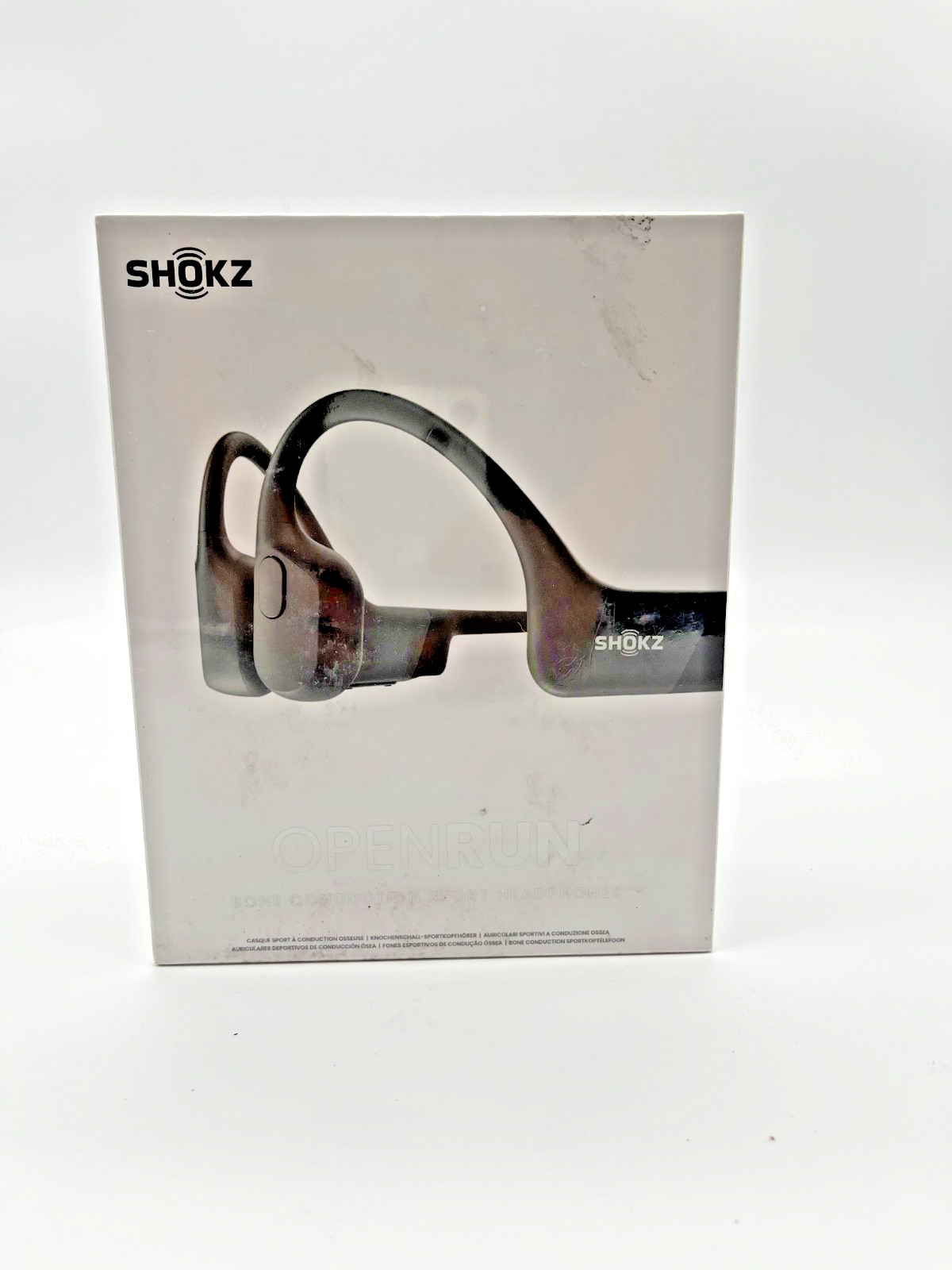Shokz OpenRun Bone Conduction Sport Headphones Black